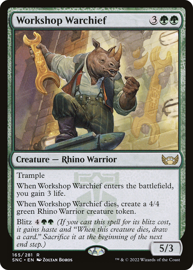 Workshop Warchief (SNC-165) -  Foil