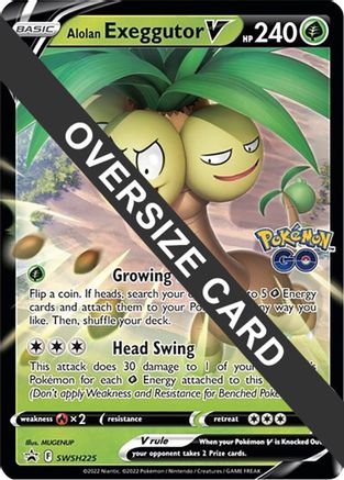 Alolan Exeggutor V - SWSH225 SWSH225 - Holofoil