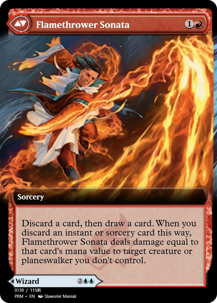 Torrent Sculptor // Flamethrower Sonata (PRM-90248) -