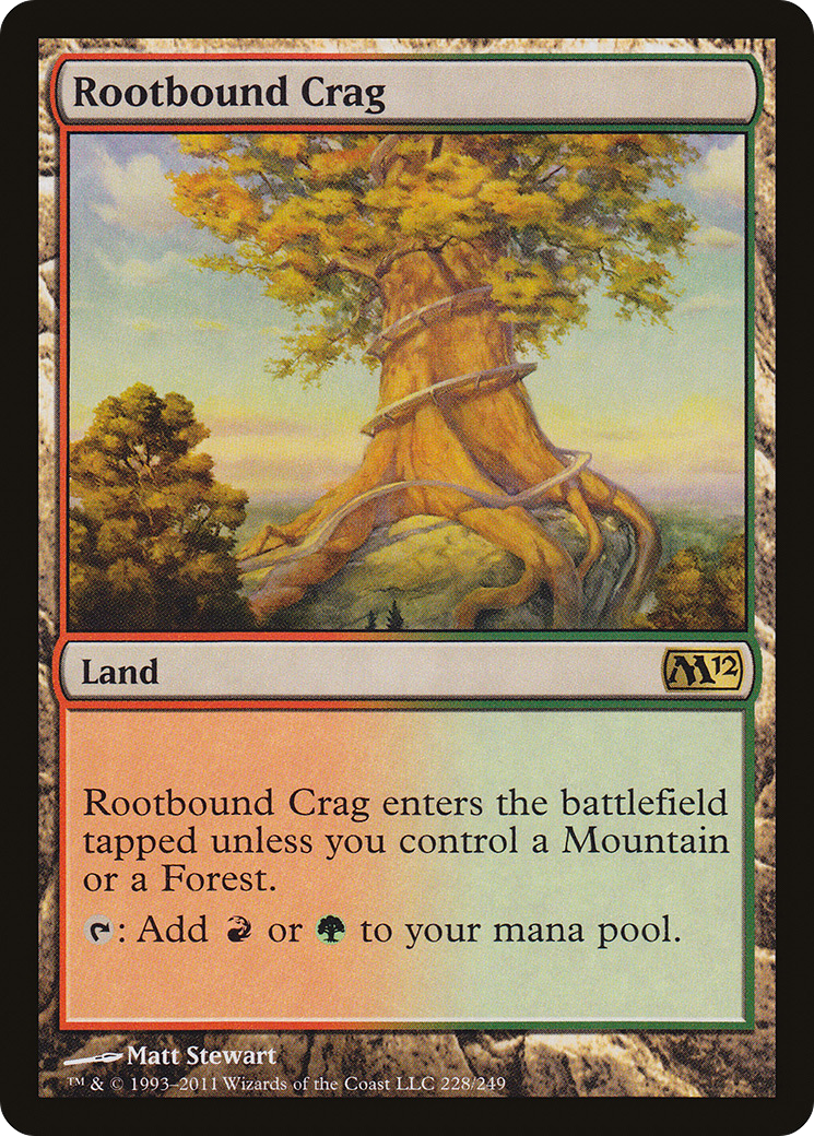 Rootbound Crag (M12-228) -  Foil