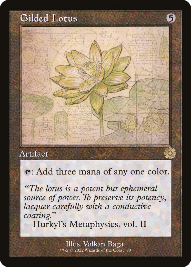 Gilded Lotus (BRR-080) -  Foil