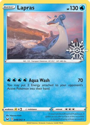 Lapras - 048/202 (Holiday Calendar) 48 - Holofoil