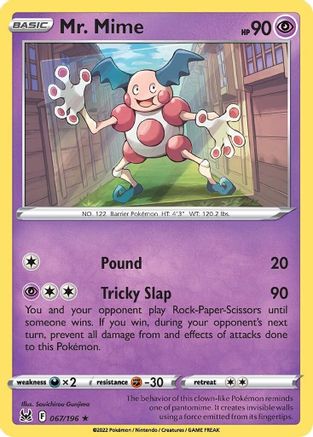 Mr. Mime 67/196 -