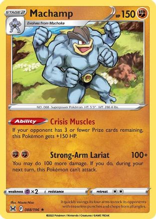 Machamp 88/196 - Holofoil