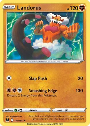 Landorus 105/196 - Reverse Holofoil