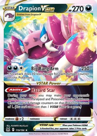 Drapion VSTAR 119/196 - Holofoil