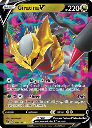 Giratina V 130/196 - Holofoil