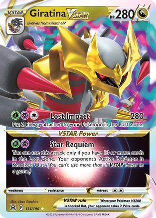 Giratina VSTAR 131/196 - Holofoil