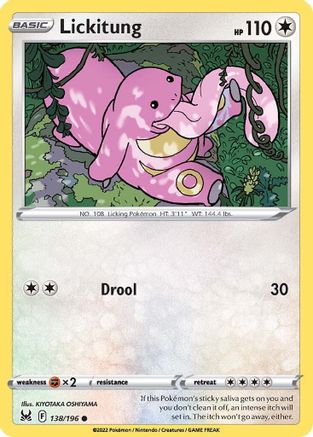 Lickitung 138/196 -