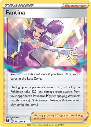 Fantina 157/196 - Reverse Holofoil