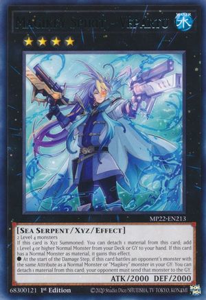 Magikey Spirit - Vepartu (MP22-EN213) - 2022 Tin of the Pharaoh's Gods 1st Edition