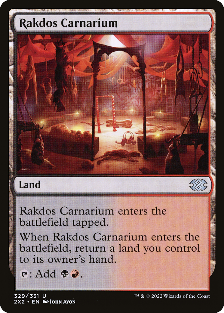 Rakdos Carnarium (2X2-329) -  Foil