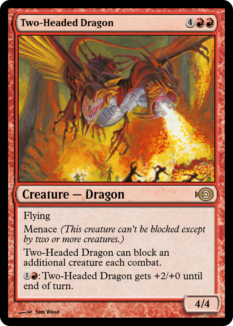 Two-Headed Dragon (PRM-36156) -  Foil