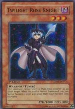 Twilight Rose Knight (CRMS-EN011) - Crimson Crisis 1st Edition