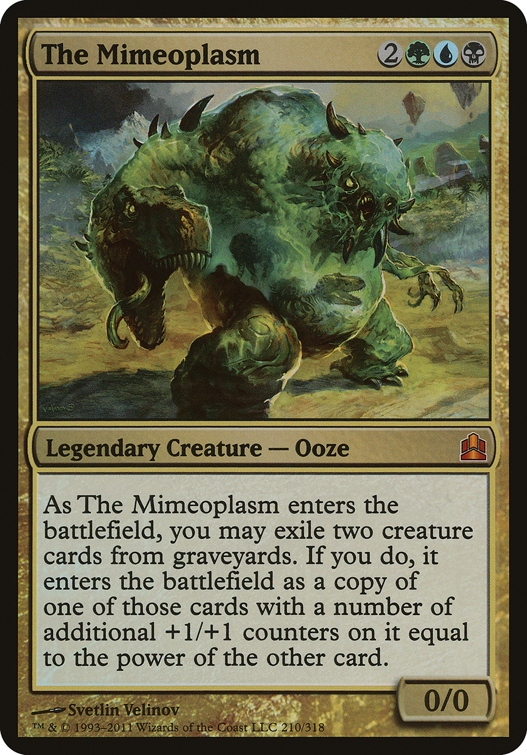 The Mimeoplasm (OVER-210) -  Foil