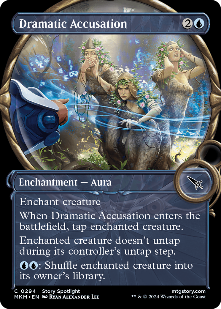 Dramatic Accusation (MKM-294) - : (Showcase) Foil