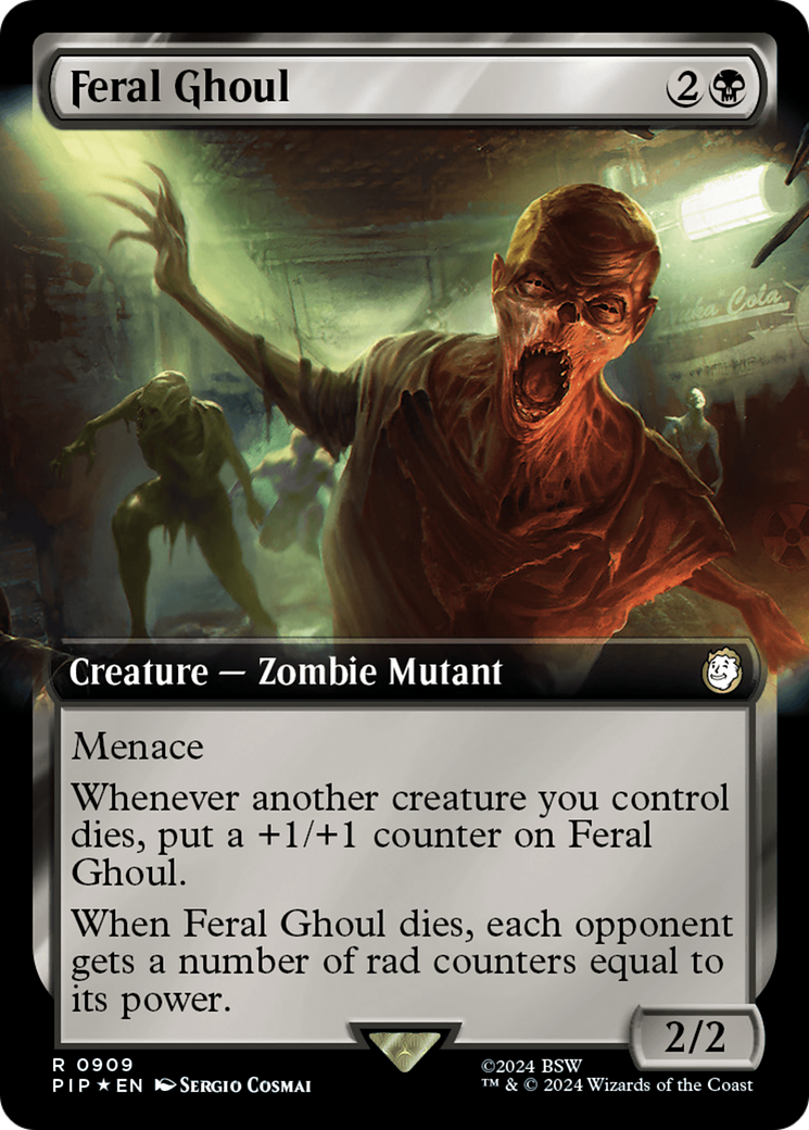 Feral Ghoul (PIP-909) - : (Extended Art) Foil