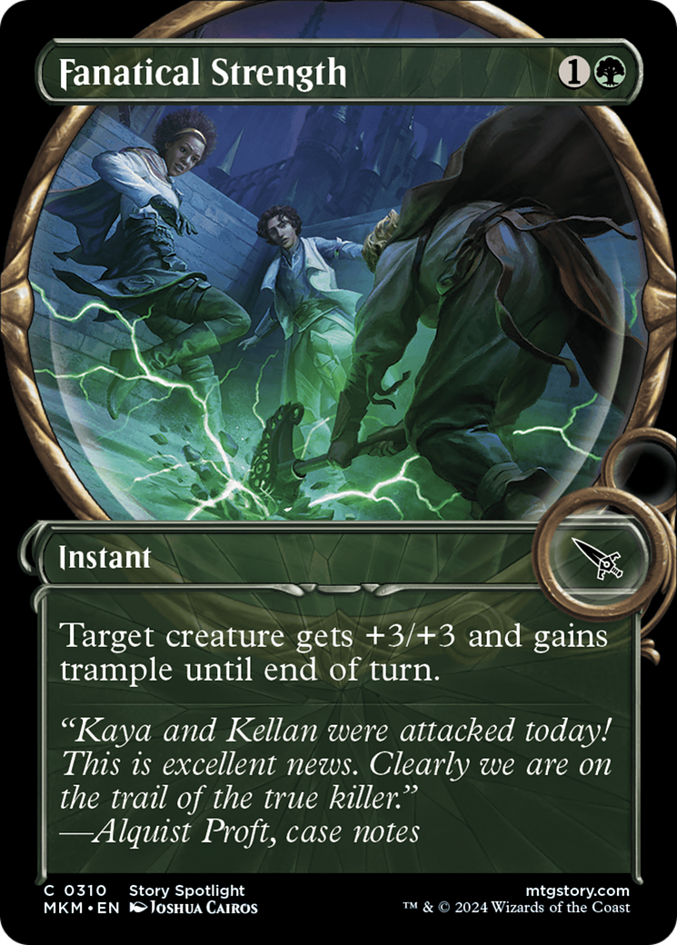 Fanatical Strength (MKM-310) - : (Showcase) Foil