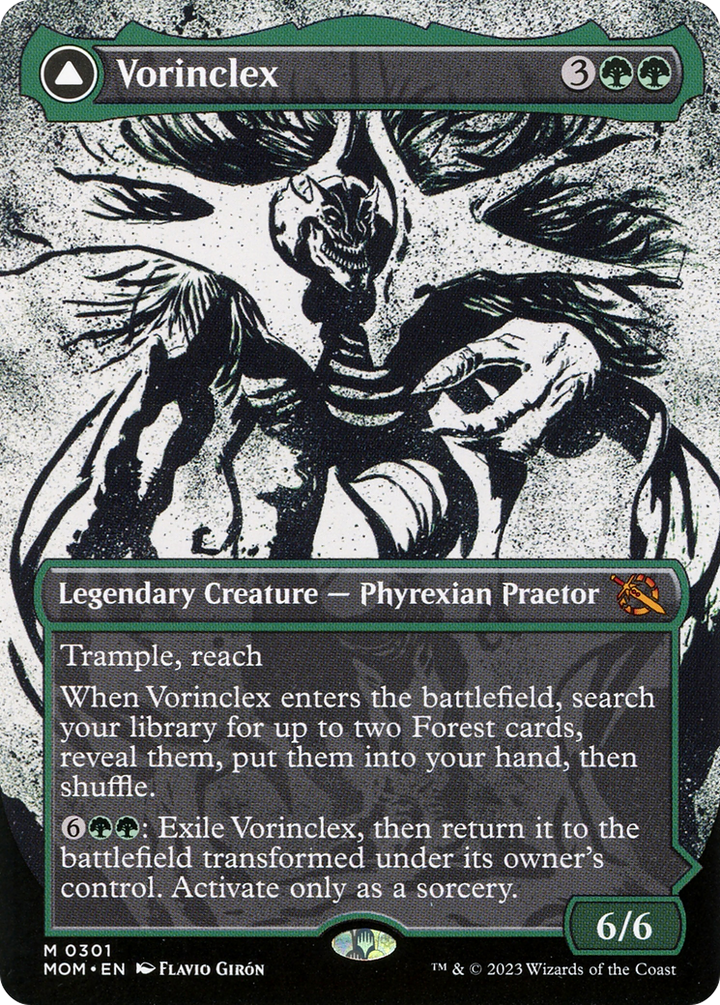 Vorinclex // The Grand Evolution (MOM-301) - : (Showcase) (Borderless) Foil