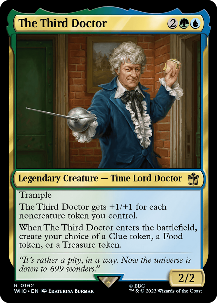 The Third Doctor (WHO-162) -  Foil