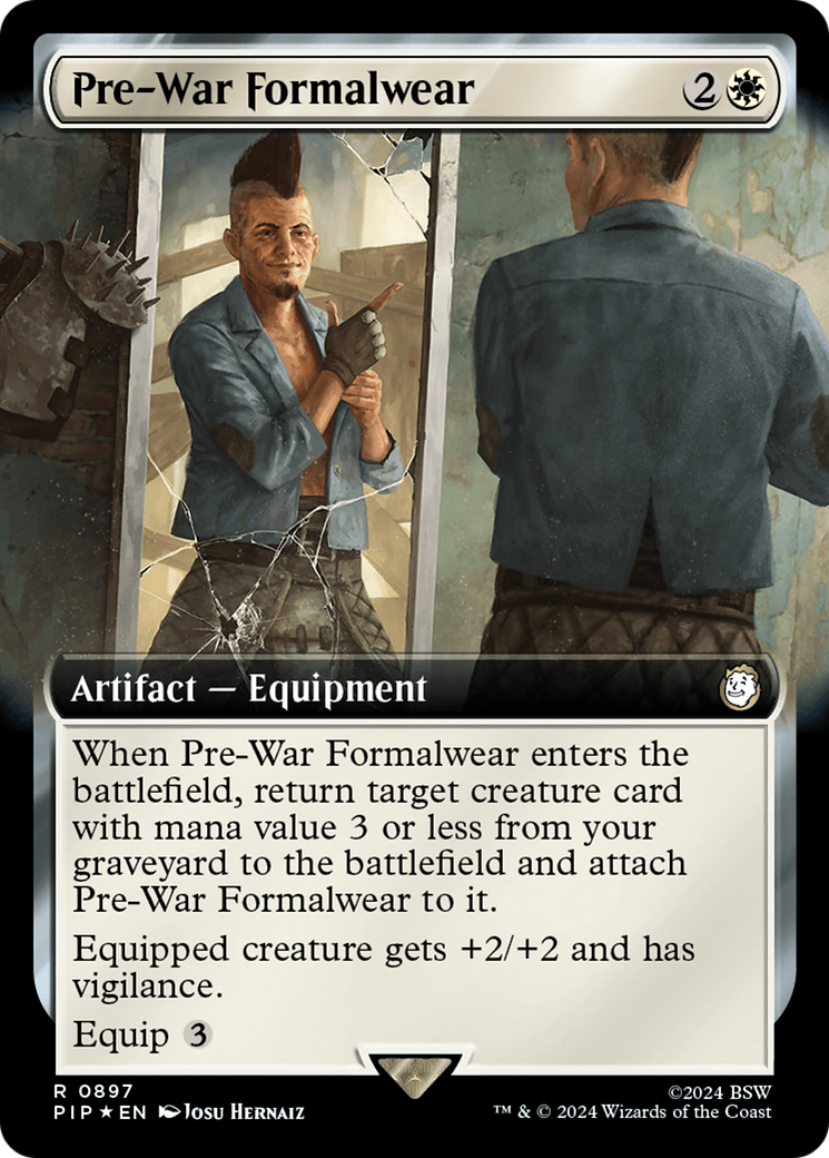 Pre-War Formalwear (PIP-897) - : (Extended Art) Foil