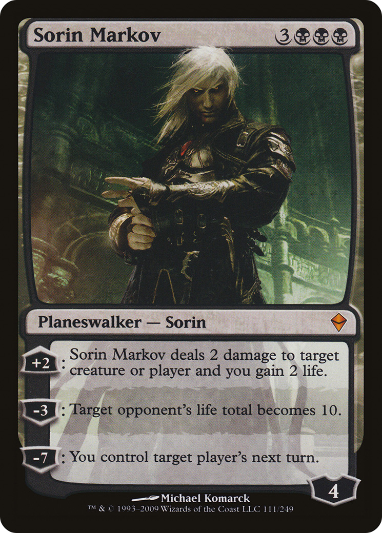 Sorin Markov (ZEN-111) -  Foil