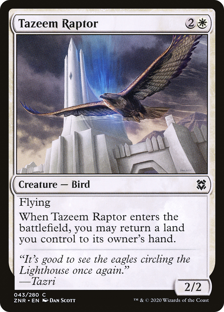 Tazeem Raptor (ZNR-043) -  Foil