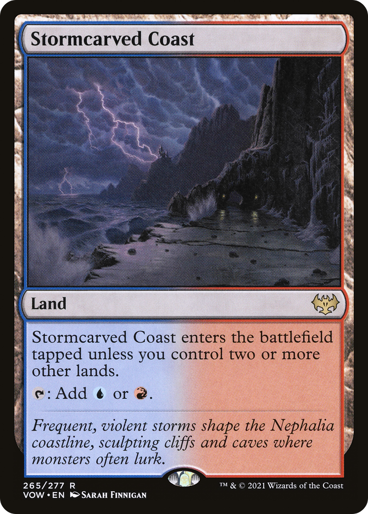 Stormcarved Coast (VOW-265) -  Foil