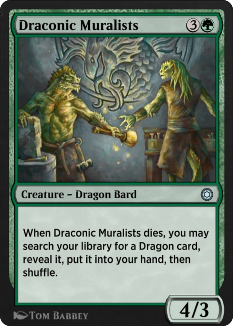 Draconic Muralists (HBG-205) -