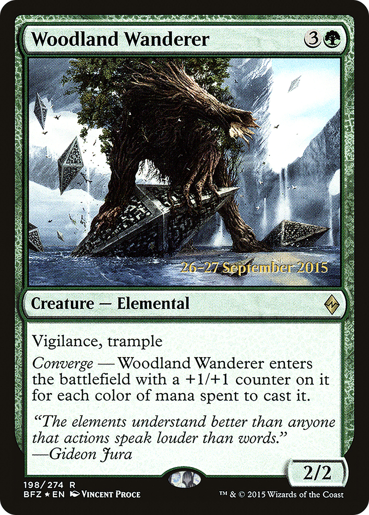 Woodland Wanderer (PRE-198S) -  Foil