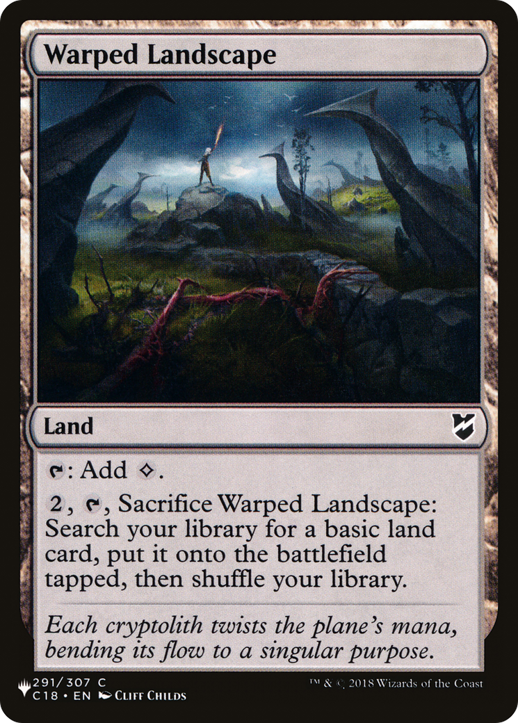 Warped Landscape (LIST-C18-291) -