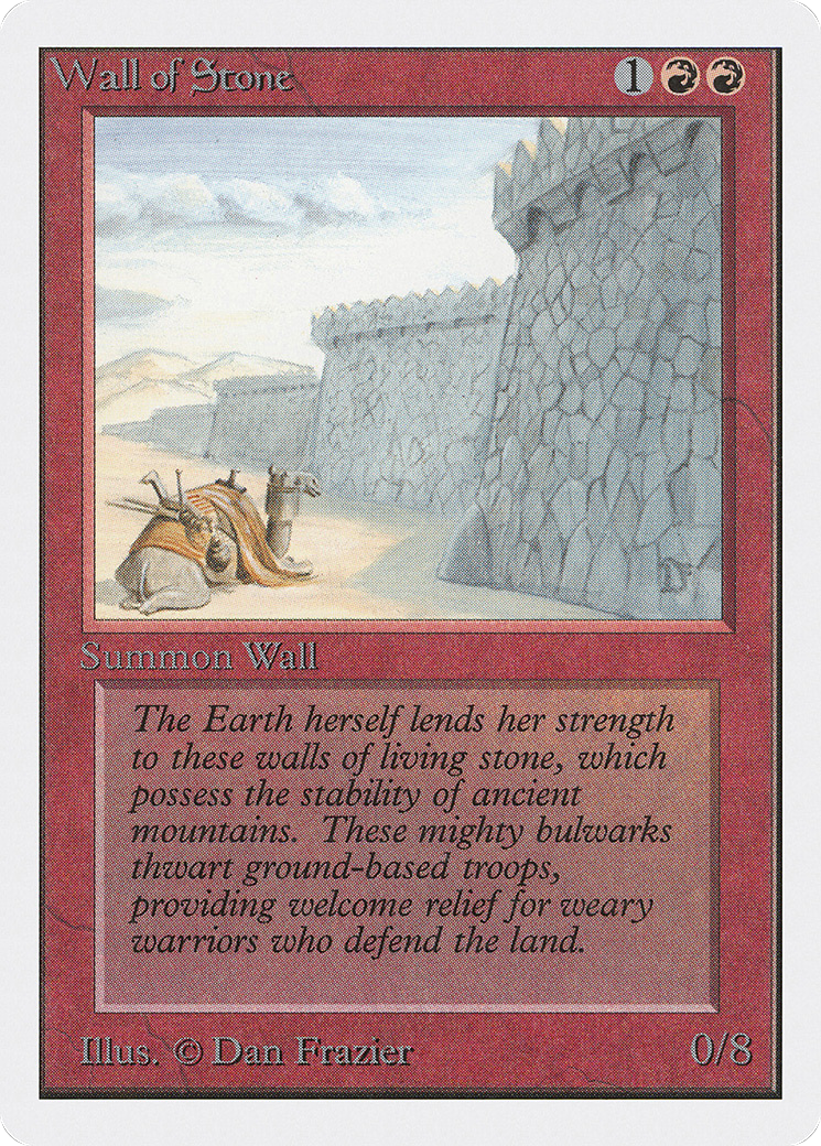 Wall of Stone (2ED-183) -