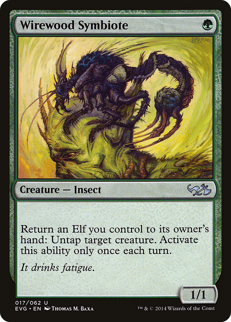 Wirewood Symbiote (DD3-017) -  Foil