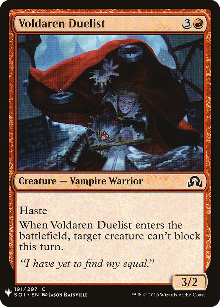 Voldaren Duelist (LIST-SOI-191) -