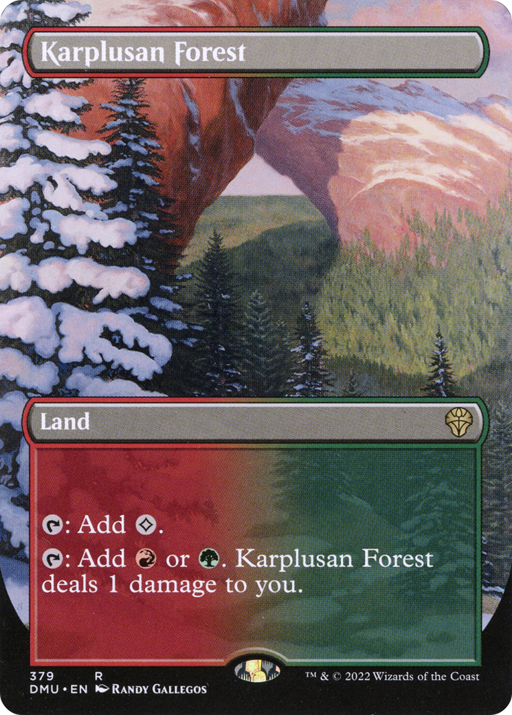 Karplusan Forest (DMU-379) -  (Borderless) Foil