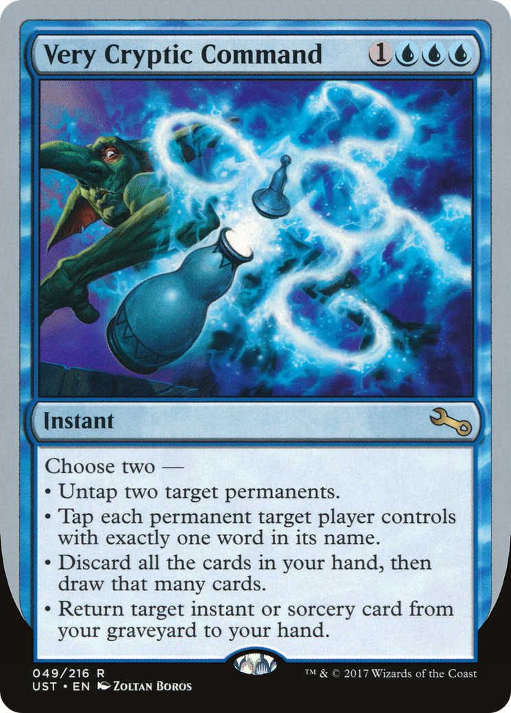 Very Cryptic Command (UST-49B) -  Foil