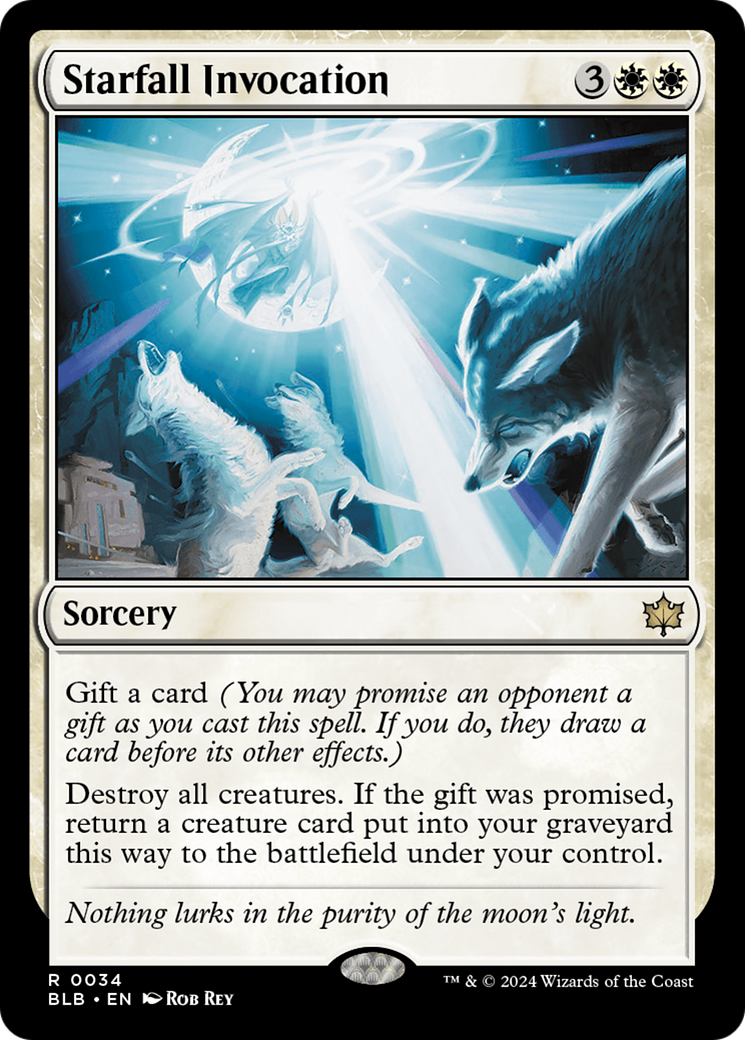 Starfall Invocation (BLB-034) -  Foil