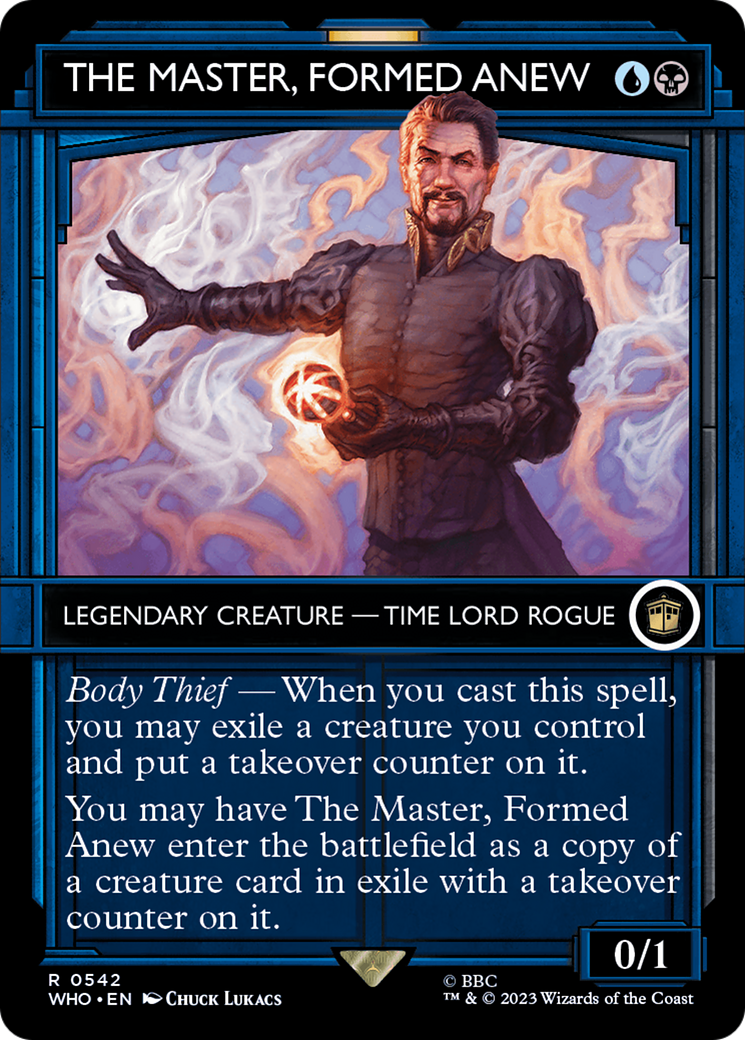 The Master, Formed Anew (WHO-542) - : (Showcase) (Borderless) Foil