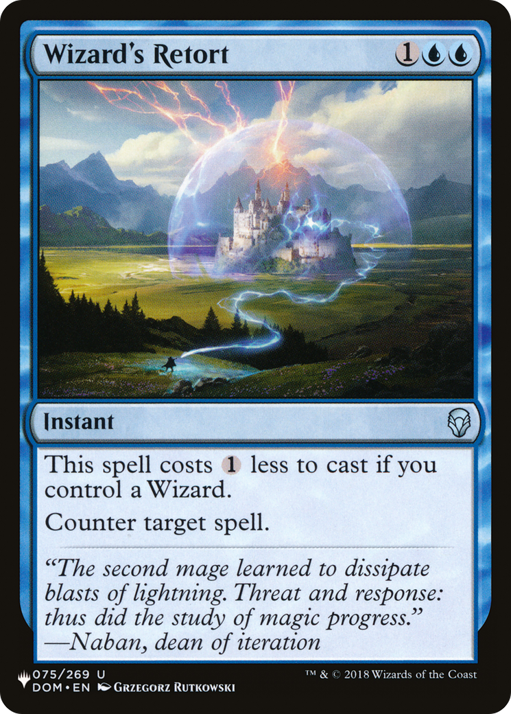 Wizard's Retort (LIST-DOM-75) -