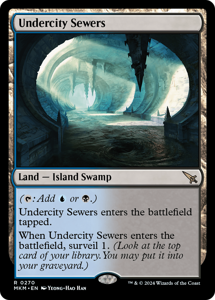 Undercity Sewers (MKM-270) -  Foil