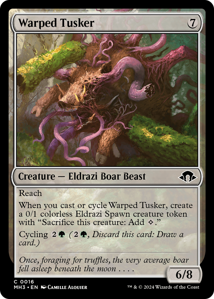 Warped Tusker (MH3-016) -  Foil