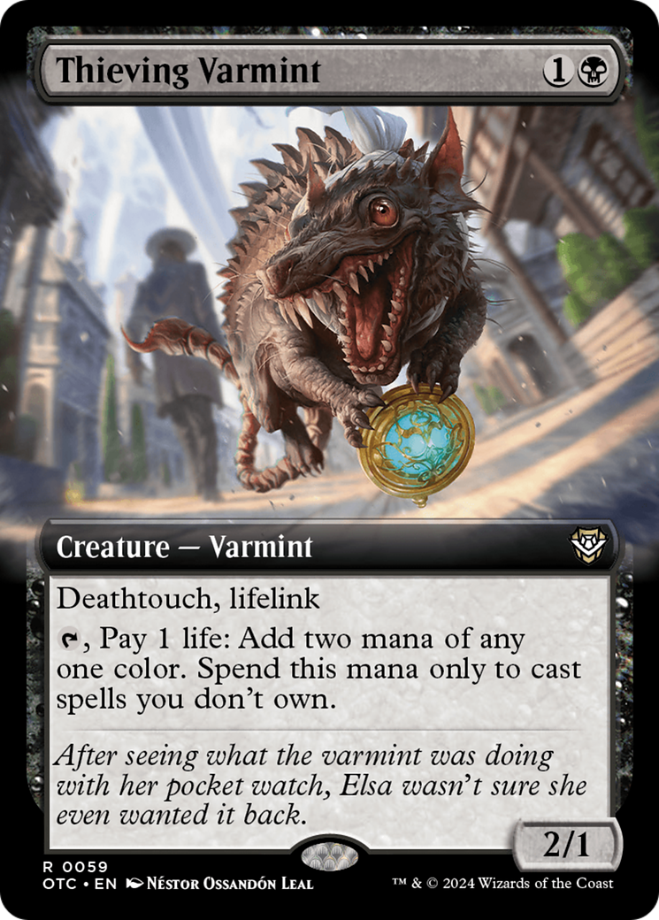 Thieving Varmint (OTC-059) - : (Extended Art)