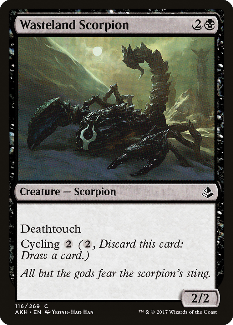 Wasteland Scorpion (AKH-116) -  Foil