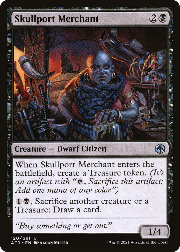 Skullport Merchant (AFR-120) -  Foil