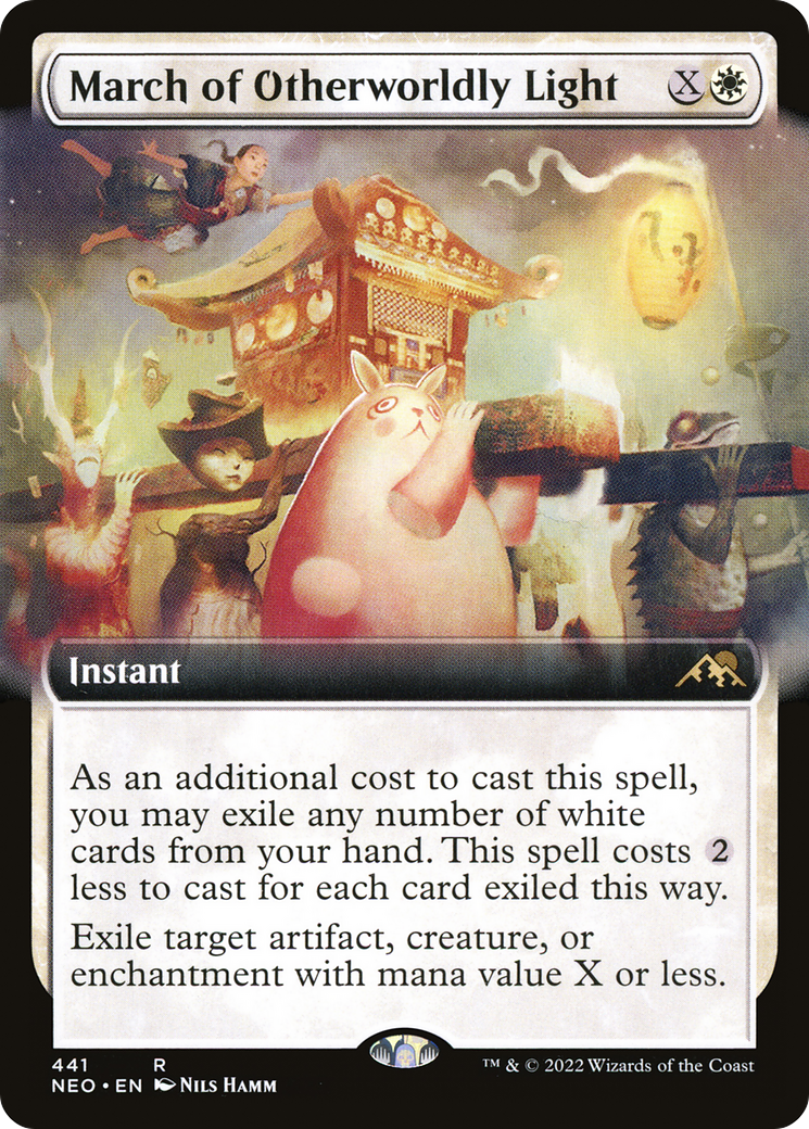 March of Otherworldly Light (NEO-441) - : (Extended Art) Foil