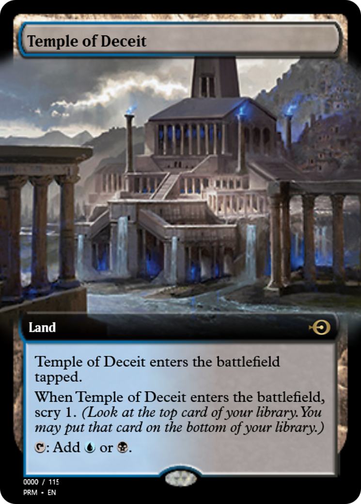 Temple of Deceit (PRM-79873) -  Foil