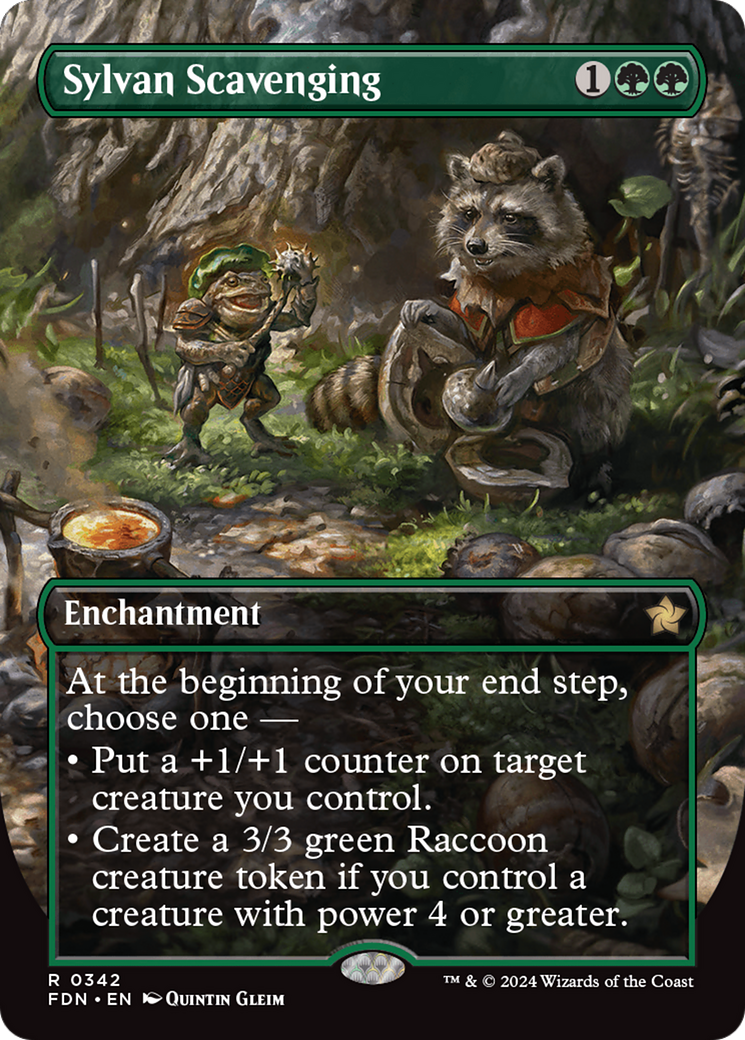 Sylvan Scavenging (FDN-342) -  (Borderless) Foil