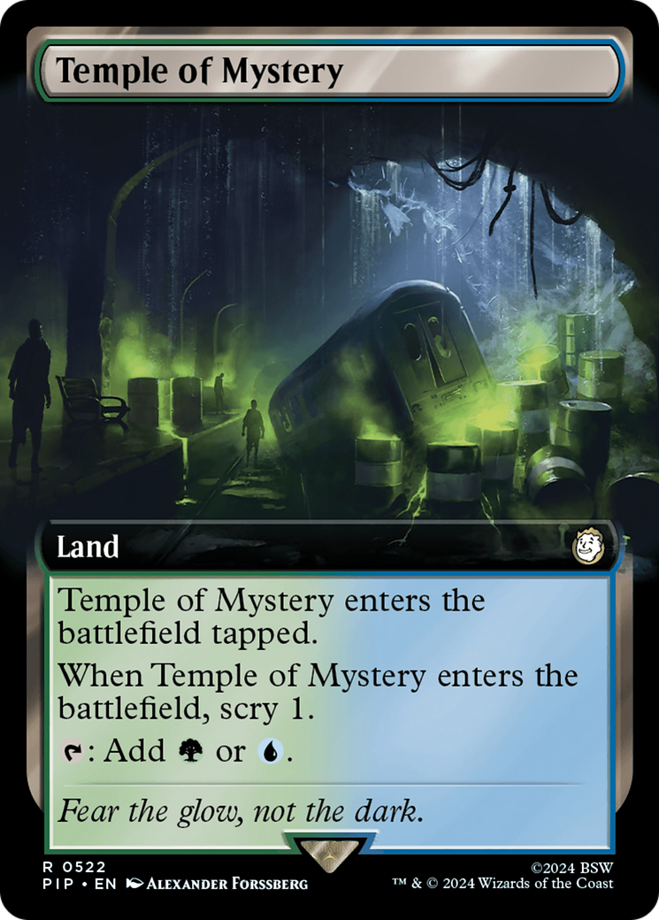 Temple of Mystery (PIP-522) - : (Extended Art) Foil