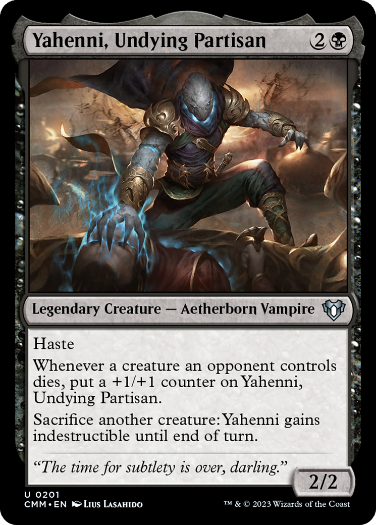 Yahenni, Undying Partisan (CMM-201) -