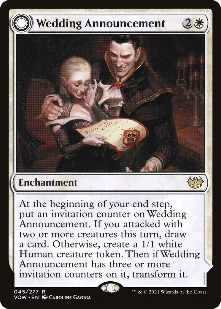 Wedding Announcement // Wedding Festivity (VOW-045) - : (Double Faced Transform) Foil